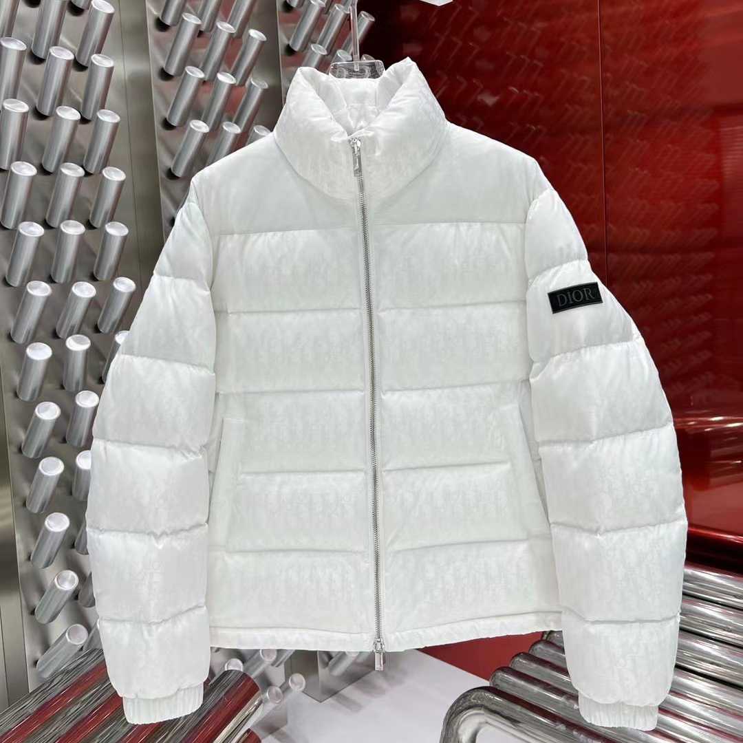 Dior Oblique Down Jacket  - DopestKickz