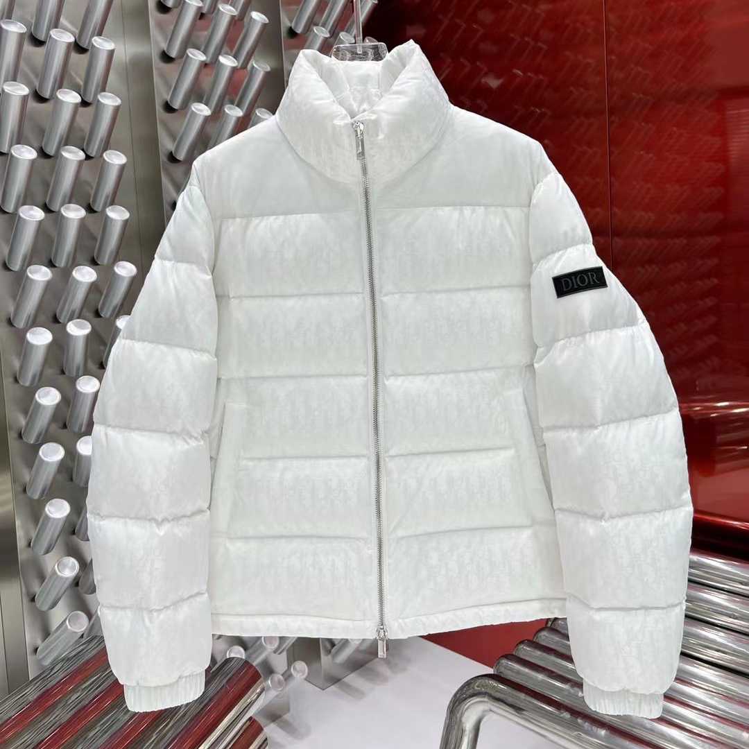 Dior Oblique Down Jacket  - DopestKickz