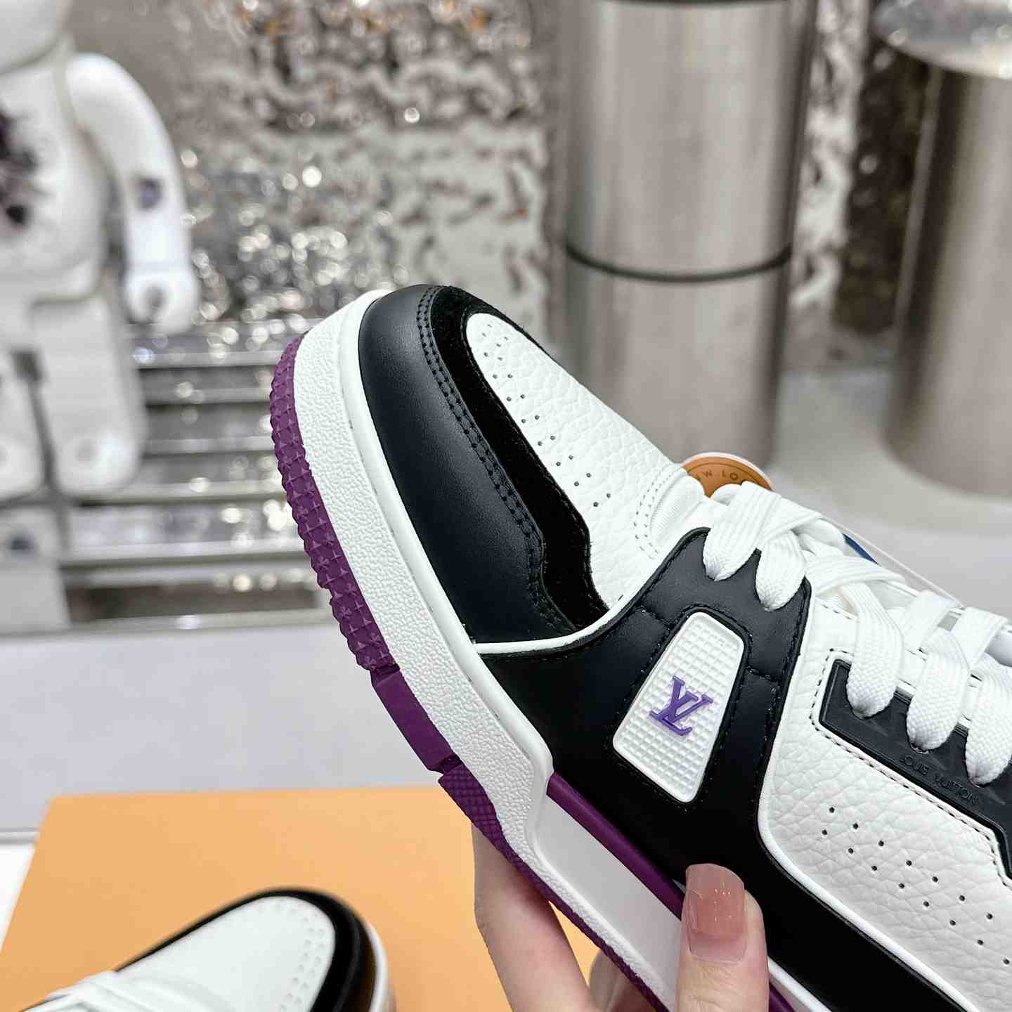 Louis Vuitton LV Trainer Sneaker  1ADDYD - DopestKickz