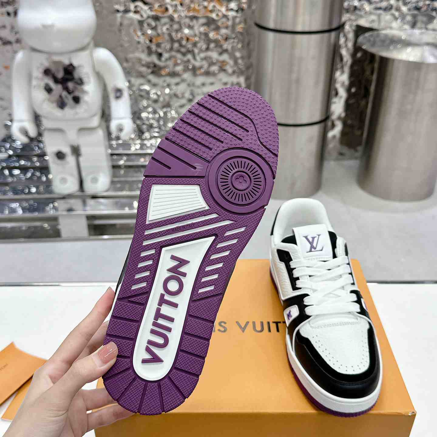 Louis Vuitton LV Trainer Sneaker  1ADDYD - DopestKickz