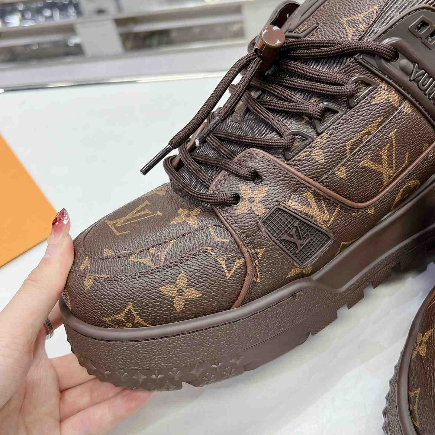 Louis Vuitton LV Trainer Maxi Sneaker - DopestKickz