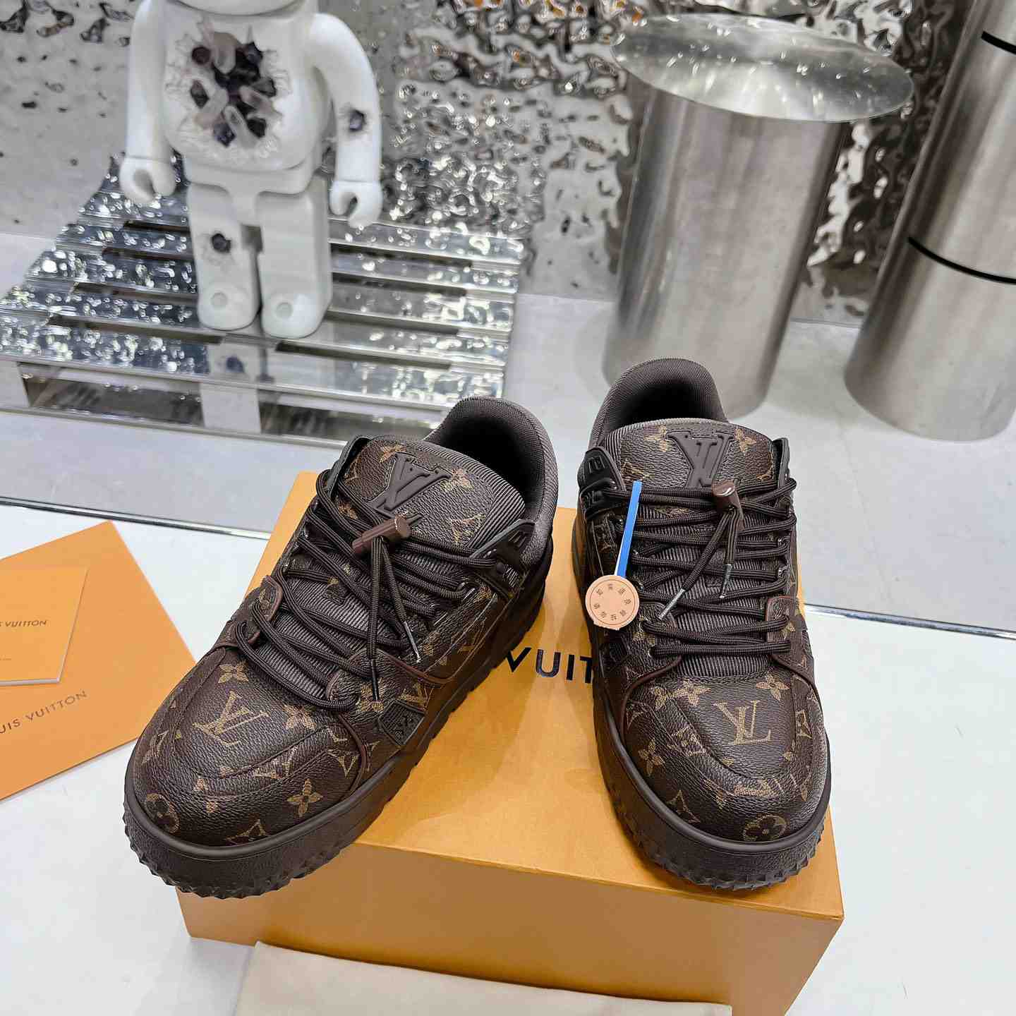 Louis Vuitton LV Trainer Maxi Sneaker - DopestKickz