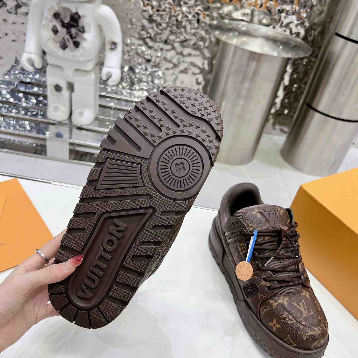 Louis Vuitton LV Trainer Maxi Sneaker - DopestKickz