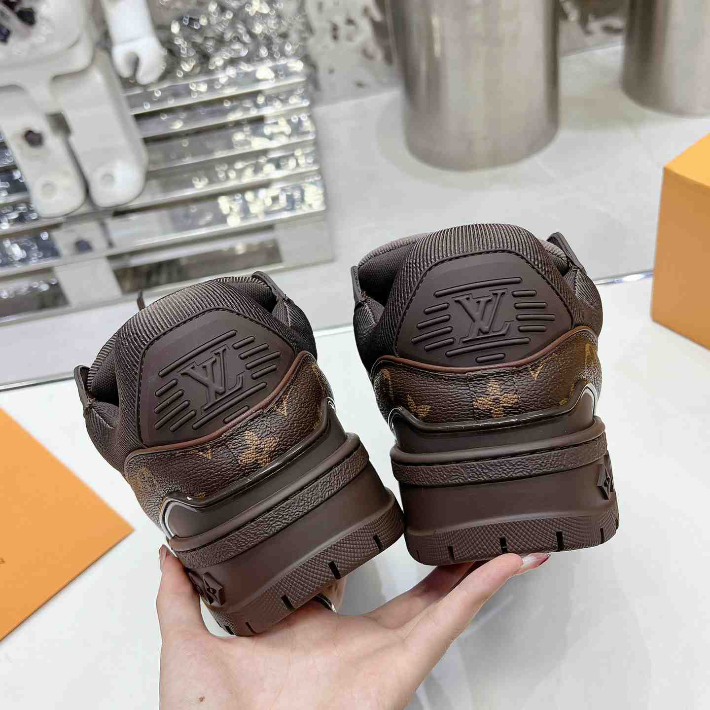 Louis Vuitton LV Trainer Maxi Sneaker - DopestKickz