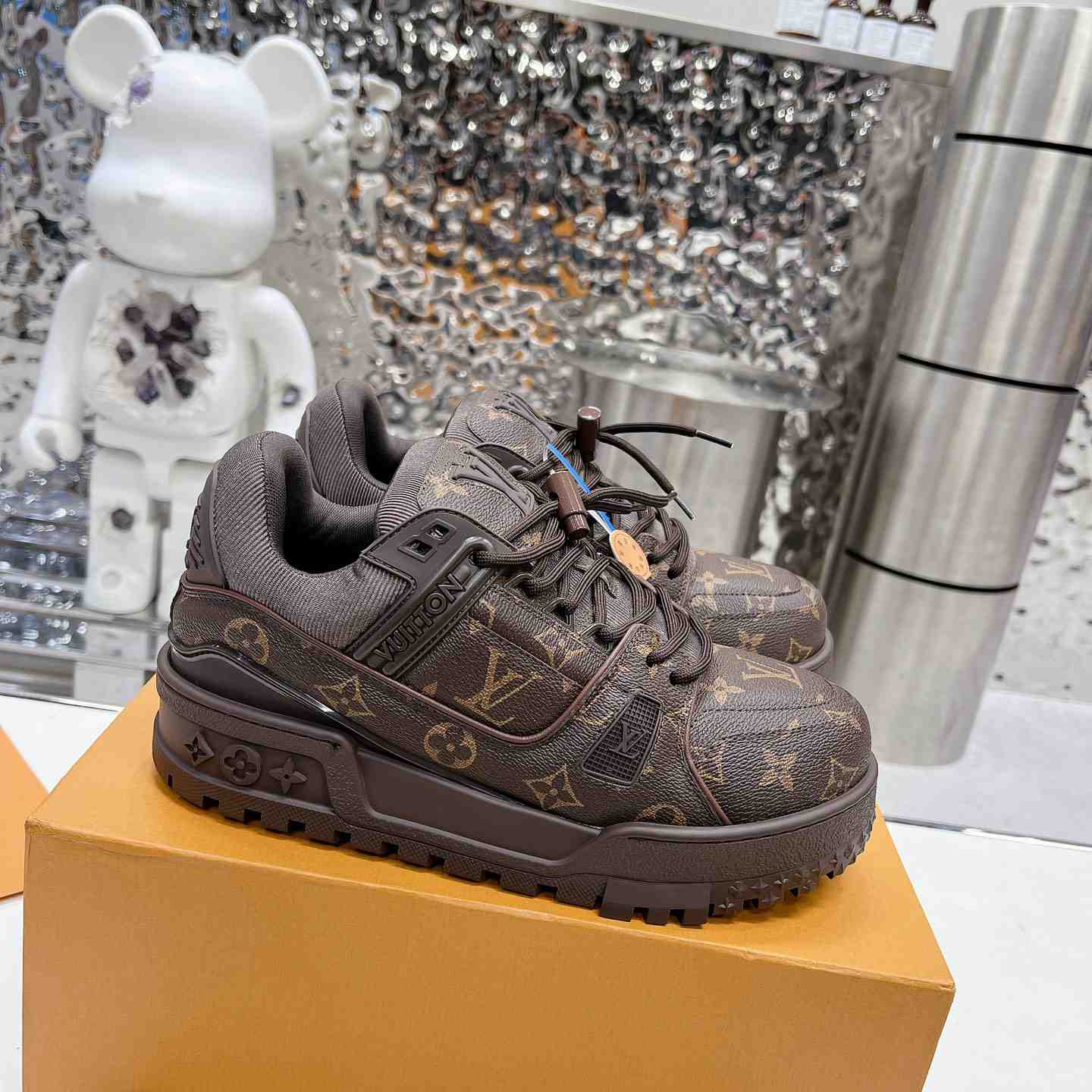 Louis Vuitton LV Trainer Maxi Sneaker - DopestKickz