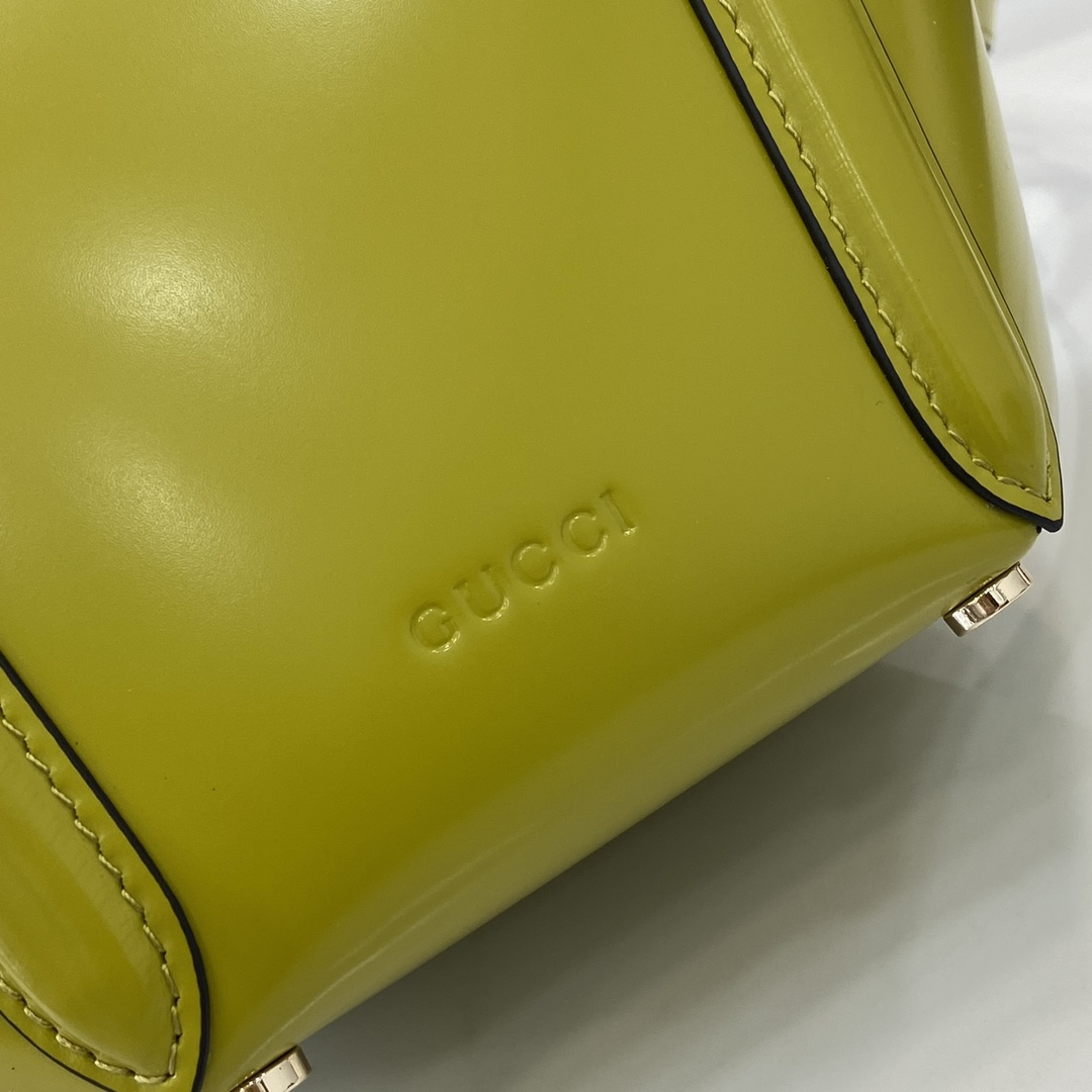 Gucci Mini Bamboo Top Handle Tote Bag - DopestKickz