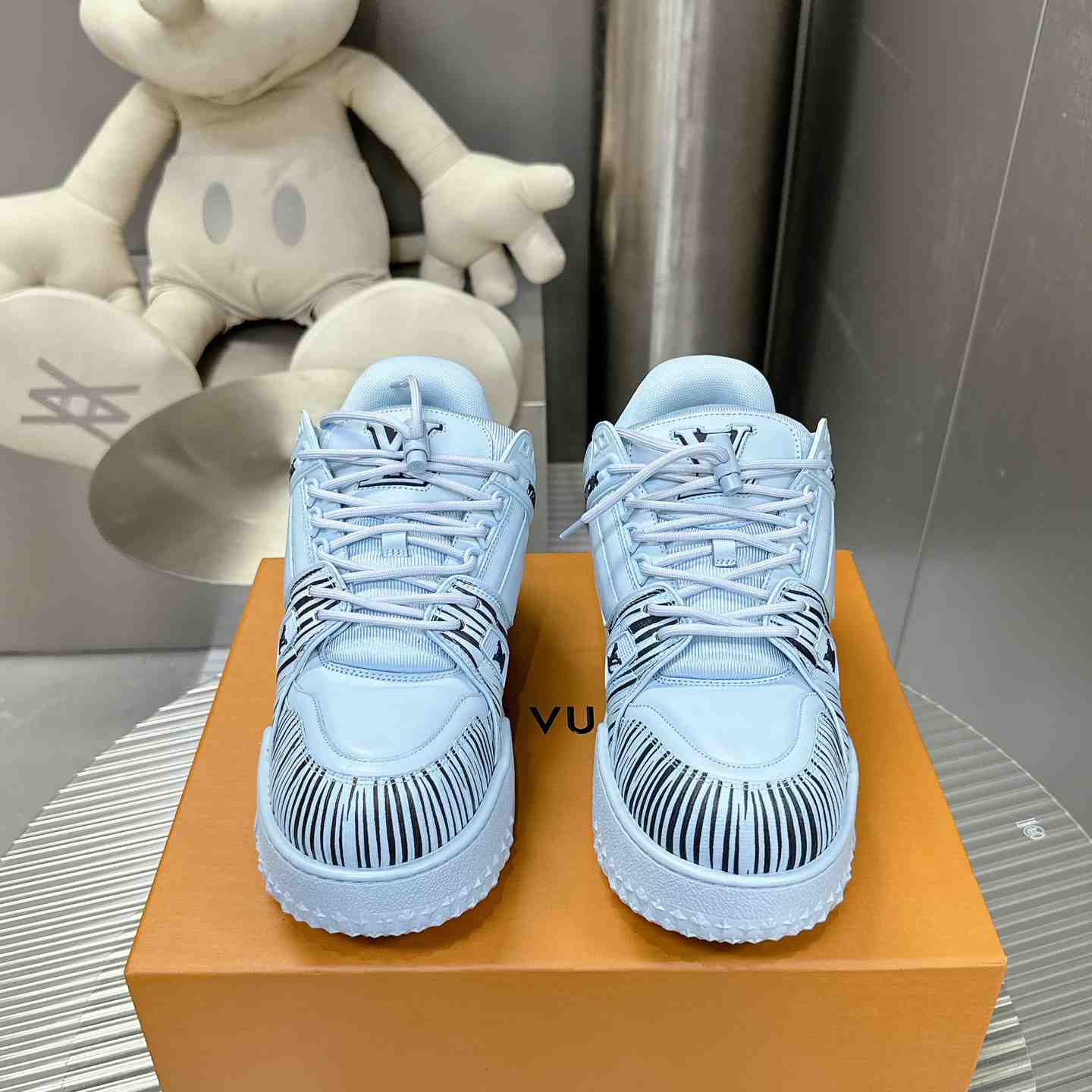 Louis Vuitton LV x Park Seo-Bo LV Trainer Maxi Sneaker   1AD9VE - DopestKickz