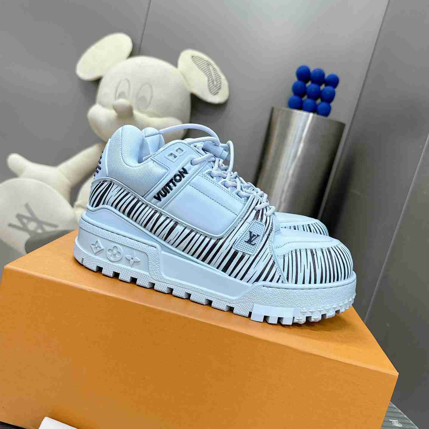 Louis Vuitton LV x Park Seo-Bo LV Trainer Maxi Sneaker   1AD9VE - DopestKickz