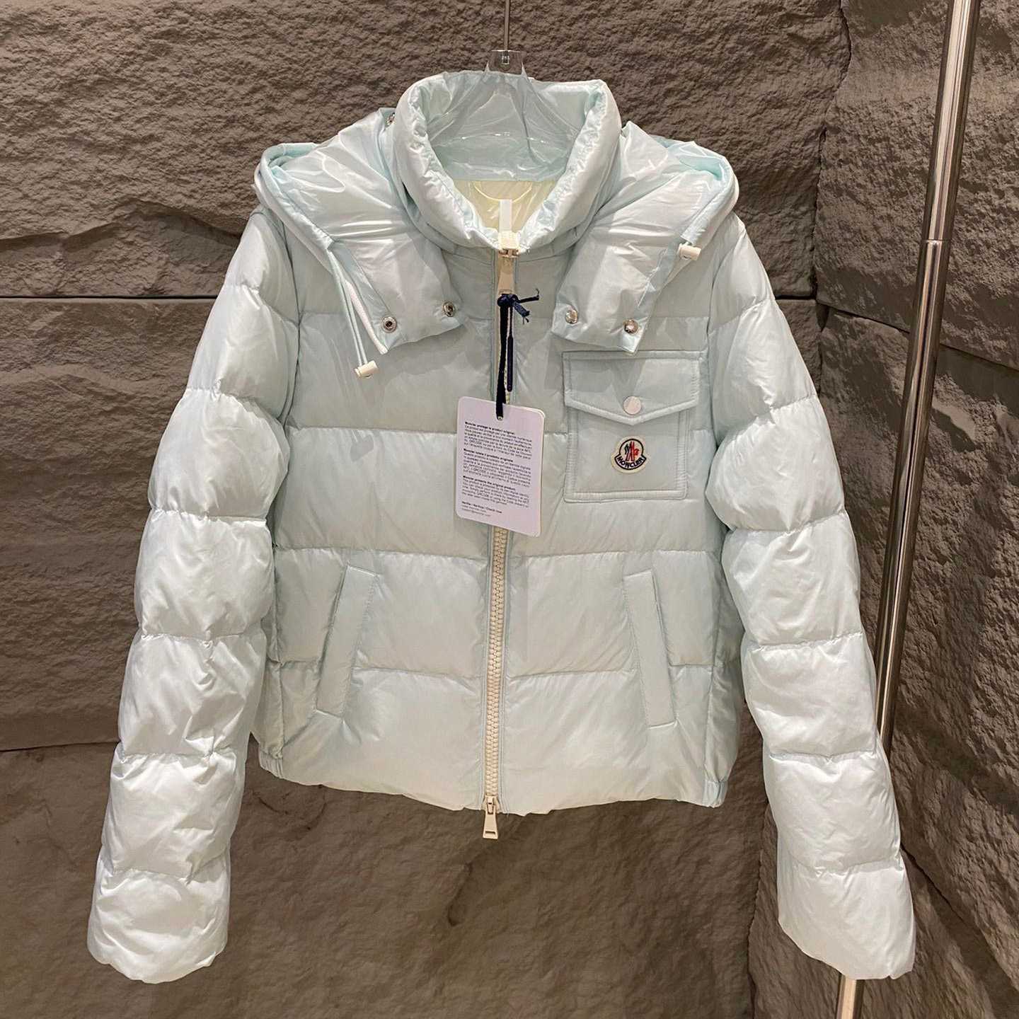 Moncler Andro Short Down Jacket - DopestKickz