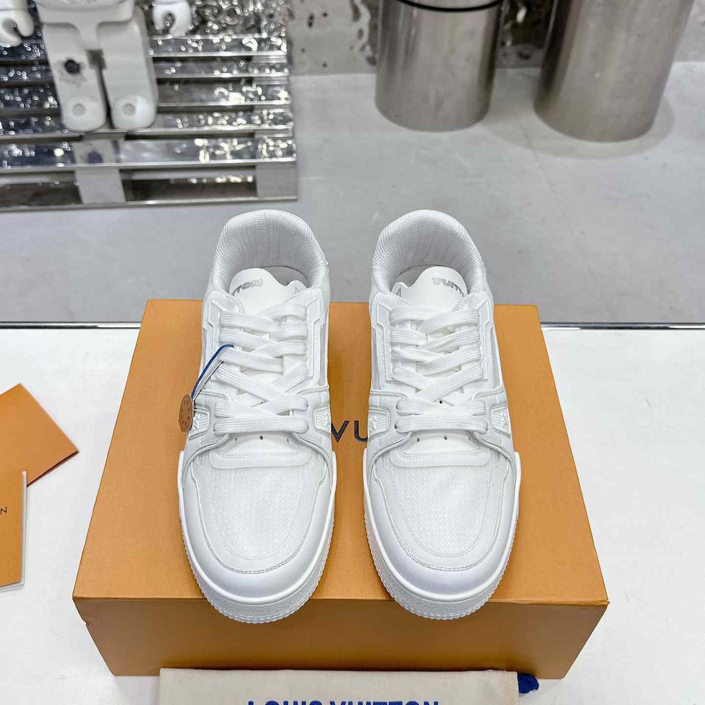 Louis Vuitton LV Trainer Sneaker   1AD6T4 - DopestKickz