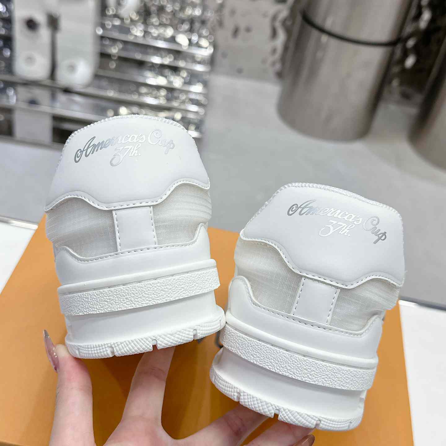 Louis Vuitton LV Trainer Sneaker   1AD6T4 - DopestKickz