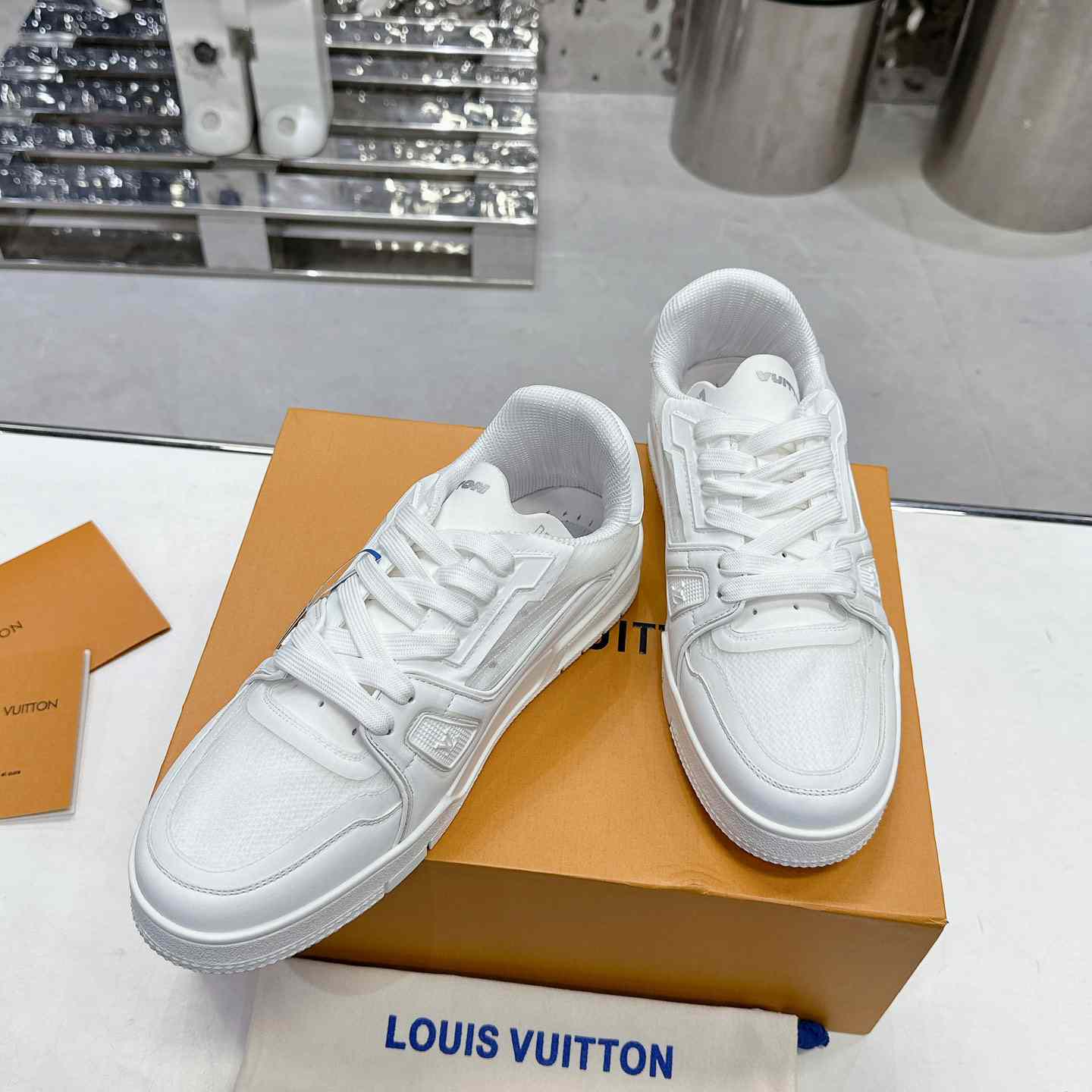 Louis Vuitton LV Trainer Sneaker   1AD6T4 - DopestKickz