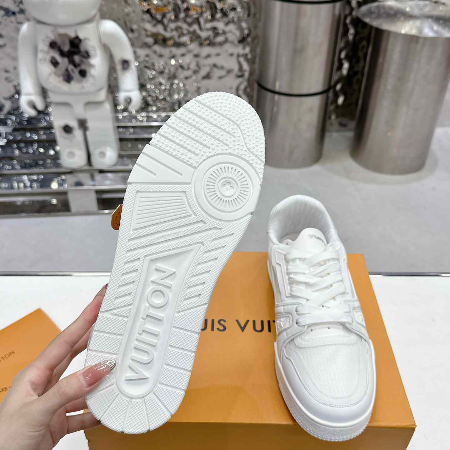 Louis Vuitton LV Trainer Sneaker   1AD6T4 - DopestKickz