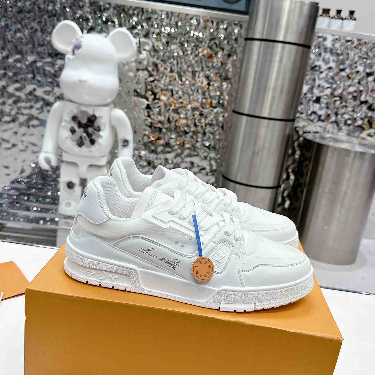 Louis Vuitton LV Trainer Sneaker   1AD6T4 - DopestKickz