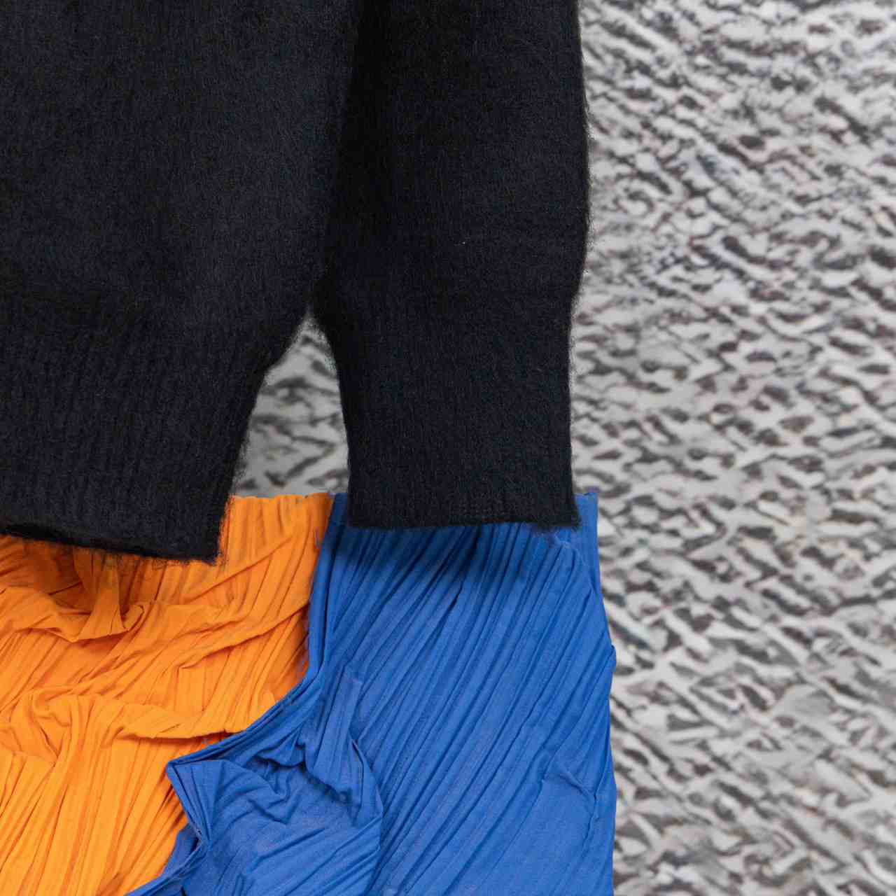 Saint Laurent Logo-Intarsia Mohair-Blend Sweater - DopestKickz