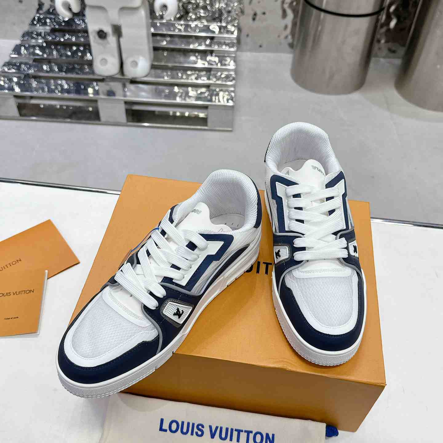 Louis Vuitton LV Trainer Sneaker   1AD6TJ - DopestKickz