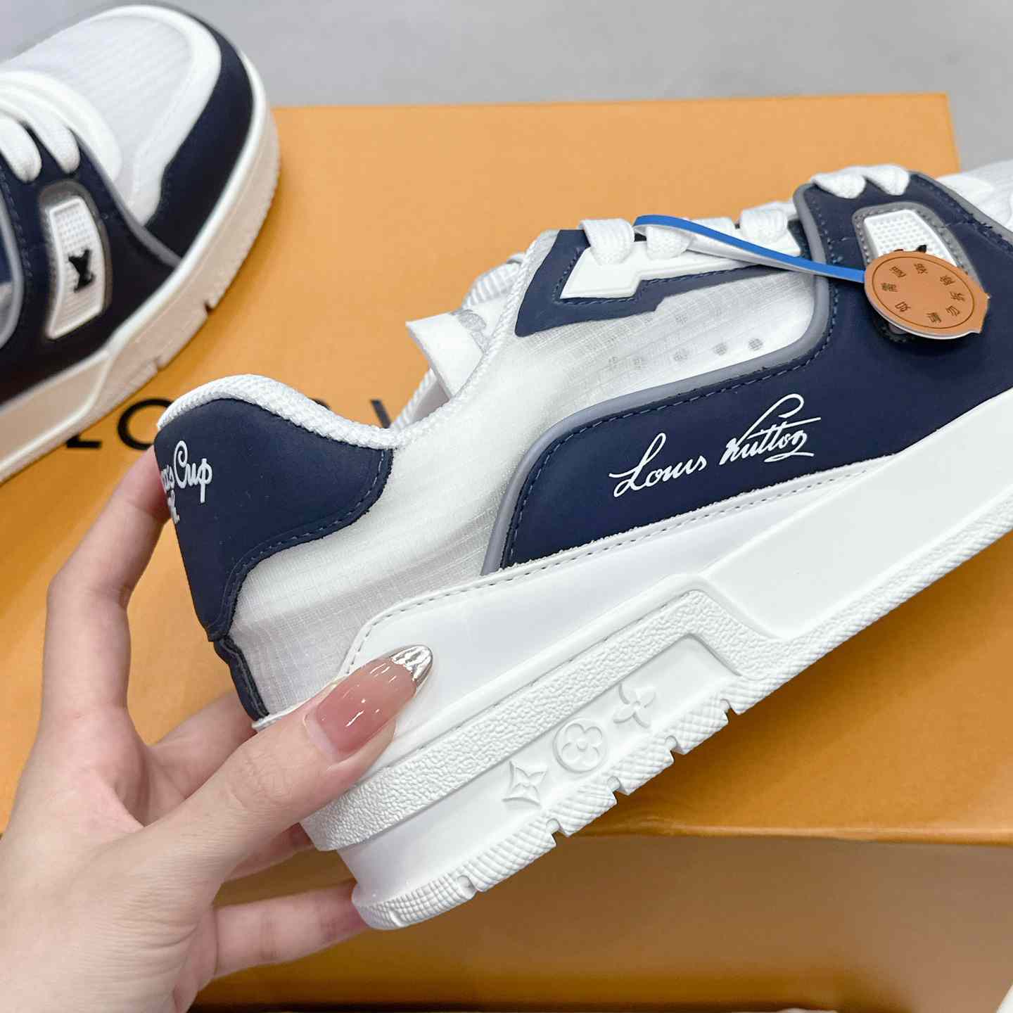 Louis Vuitton LV Trainer Sneaker   1AD6TJ - DopestKickz