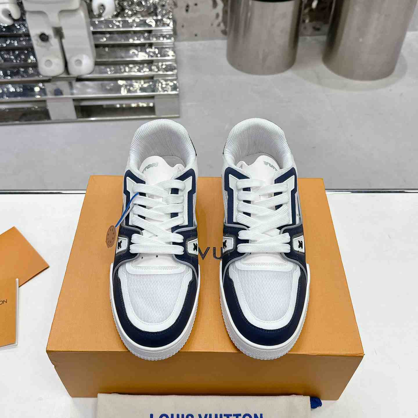 Louis Vuitton LV Trainer Sneaker   1AD6TJ - DopestKickz