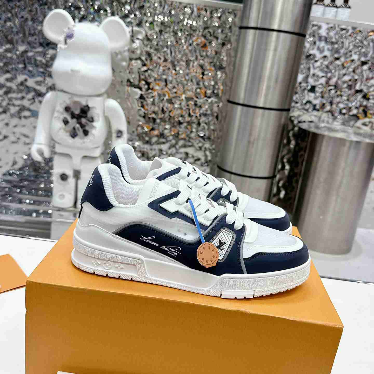 Louis Vuitton LV Trainer Sneaker   1AD6TJ - DopestKickz