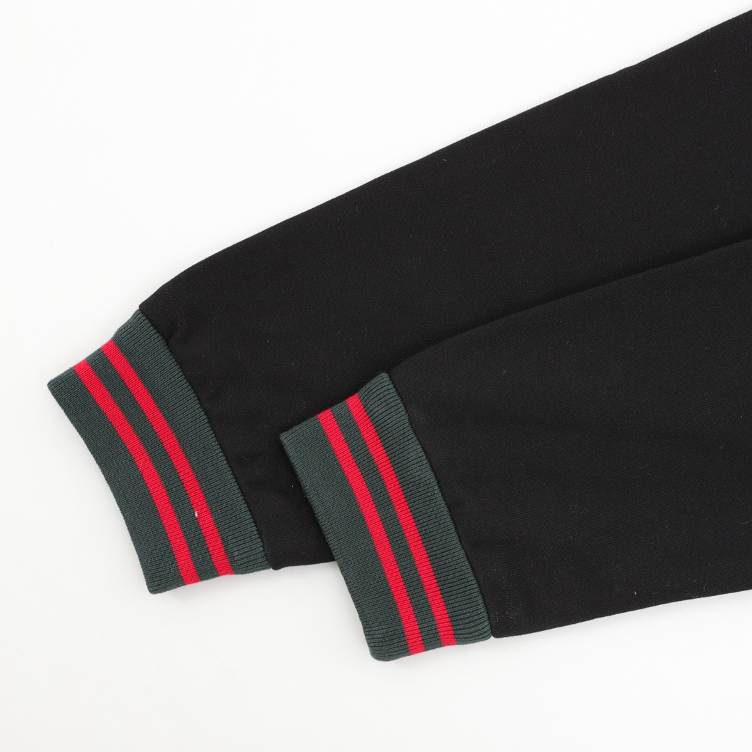 Gucci Cotton Jersey Hooded Jacket With Web - DopestKickz