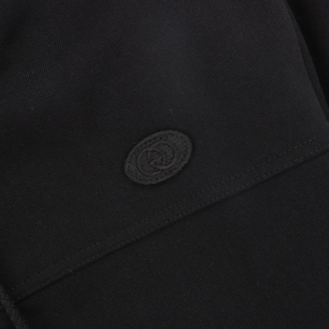 Gucci Cotton Jersey Hooded Jacket With Web - DopestKickz