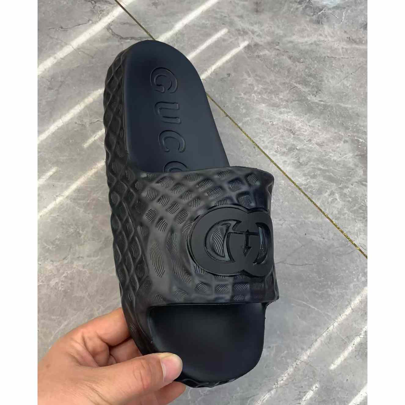 Gucci Interlocking G Slide Sandal - DopestKickz