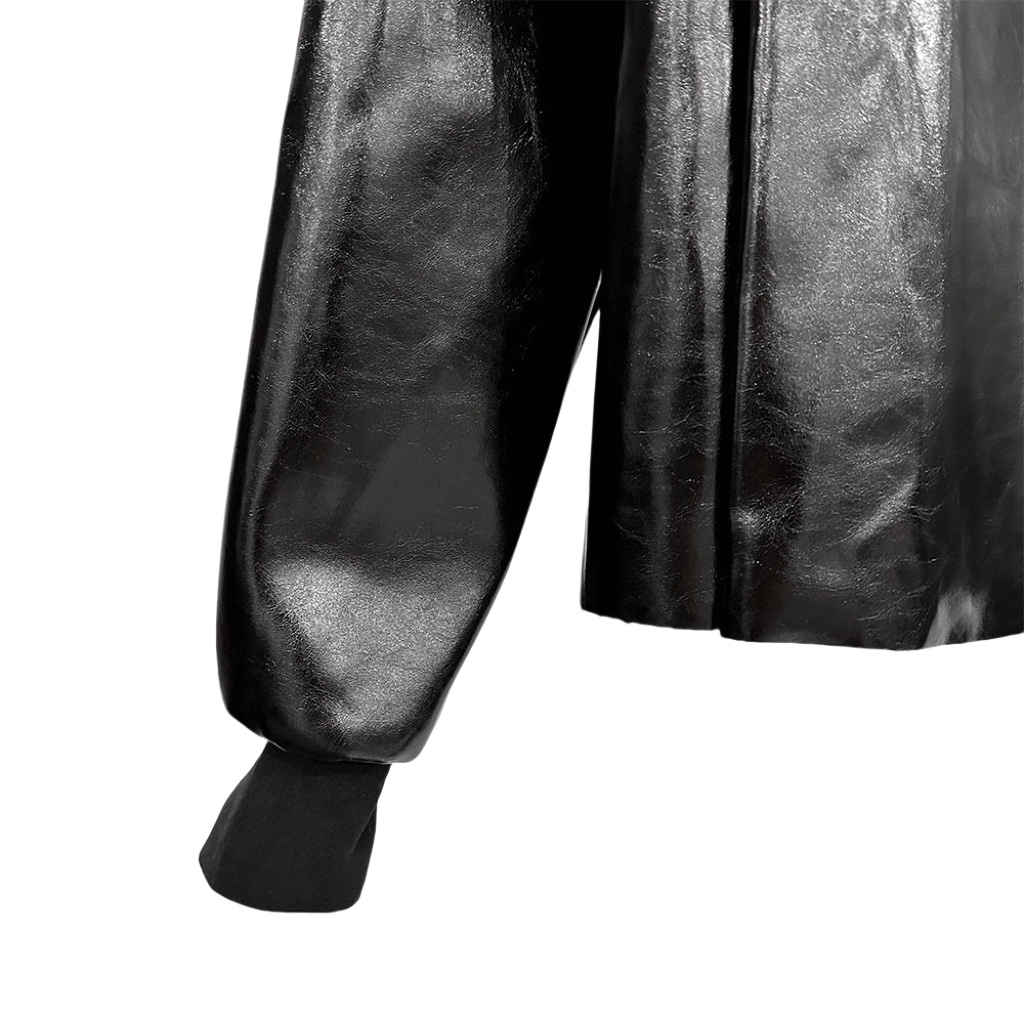Rick Owens Leather Jacket - DopestKickz