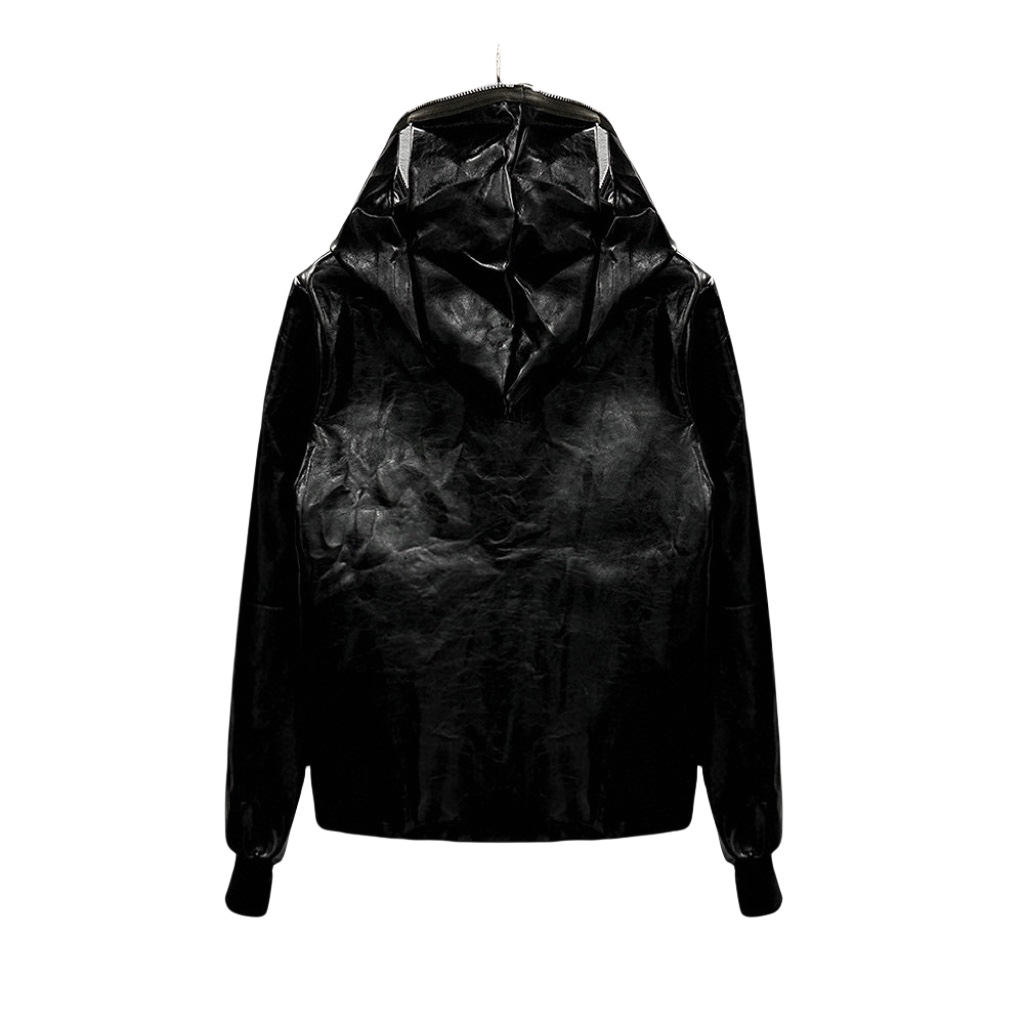 Rick Owens Leather Jacket - DopestKickz