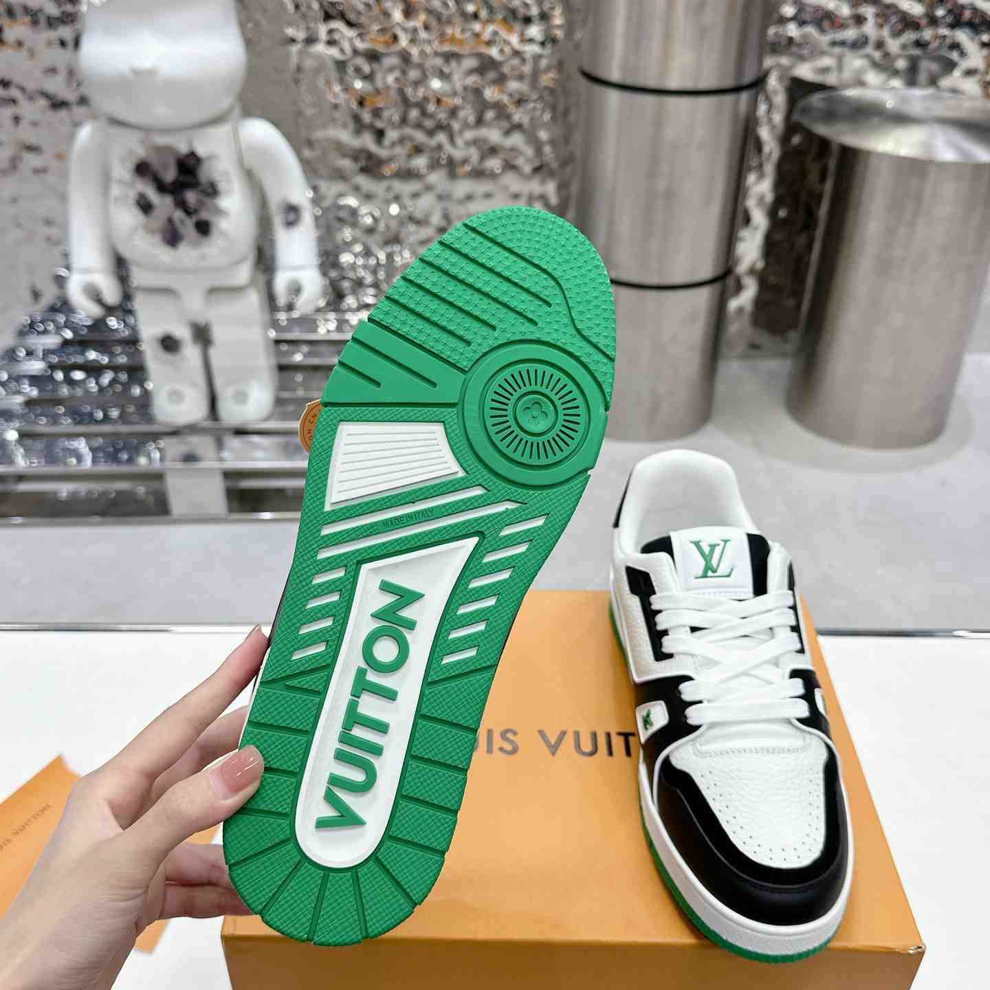 Louis Vuitton LV Trainer Sneaker  1ADDXU - DopestKickz