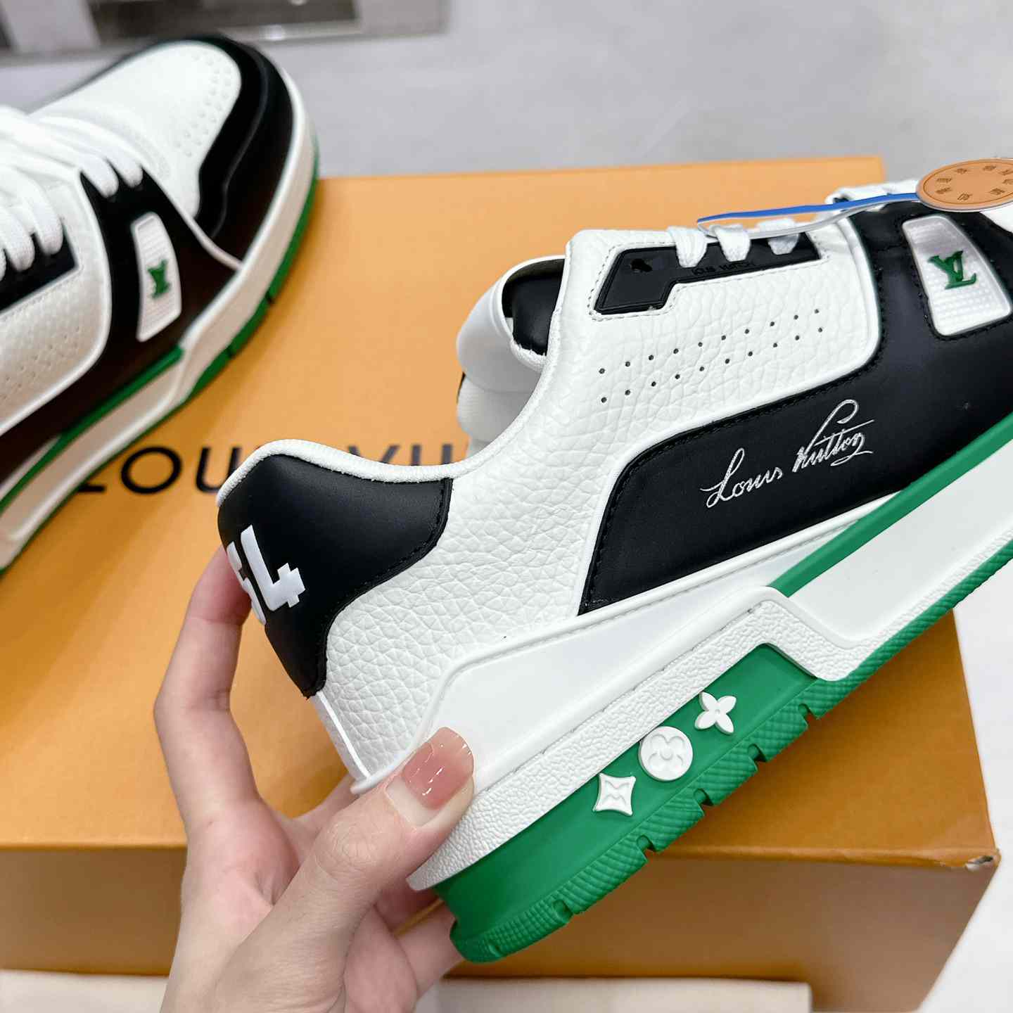 Louis Vuitton LV Trainer Sneaker  1ADDXU - DopestKickz