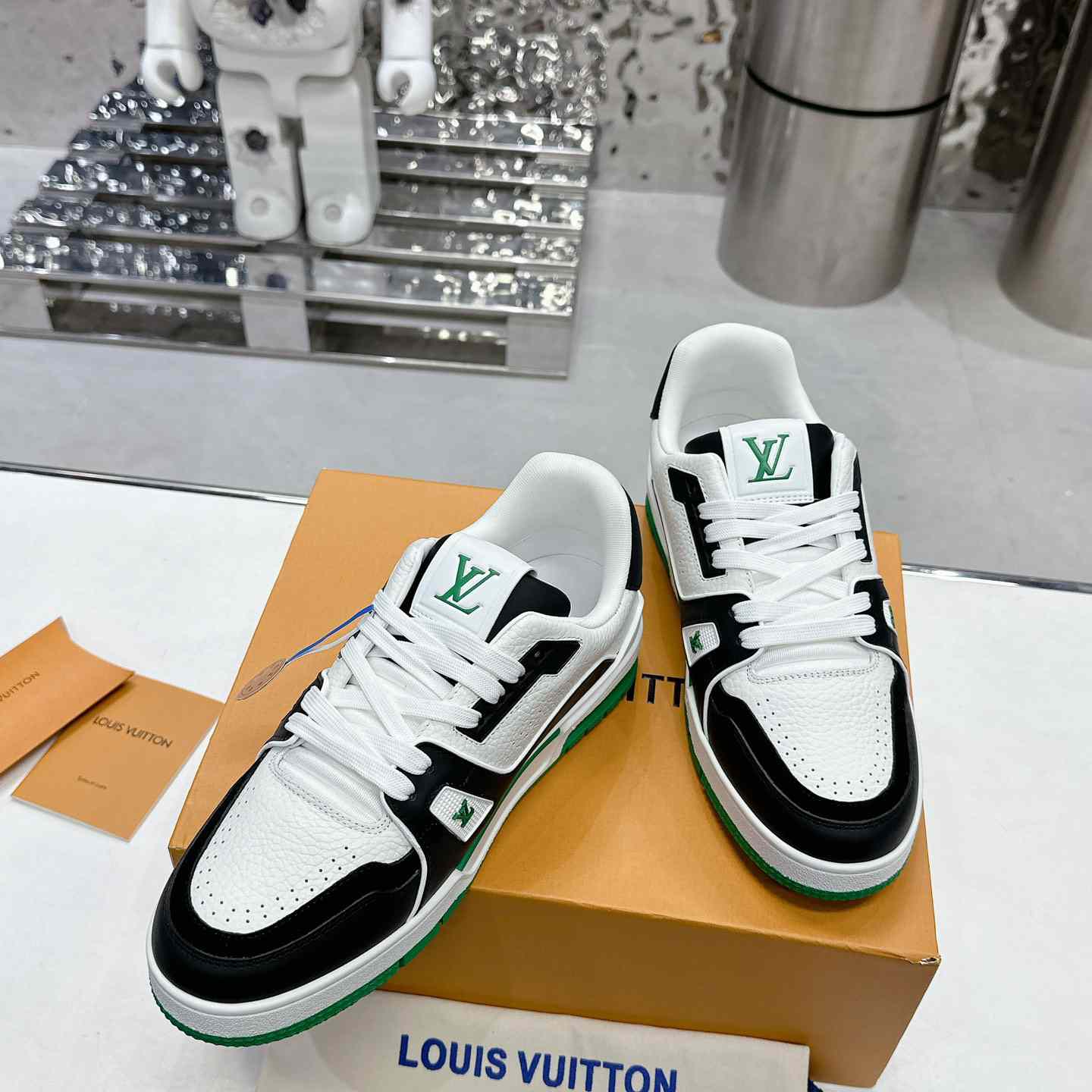 Louis Vuitton LV Trainer Sneaker  1ADDXU - DopestKickz