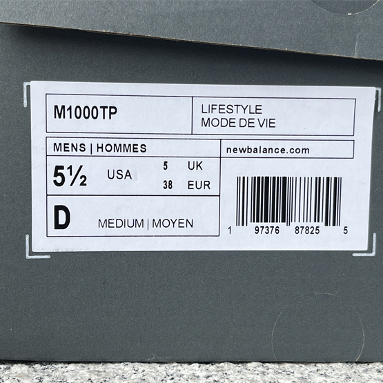 New Balance NB 1000 Sneakers      M1000TP - DopestKickz