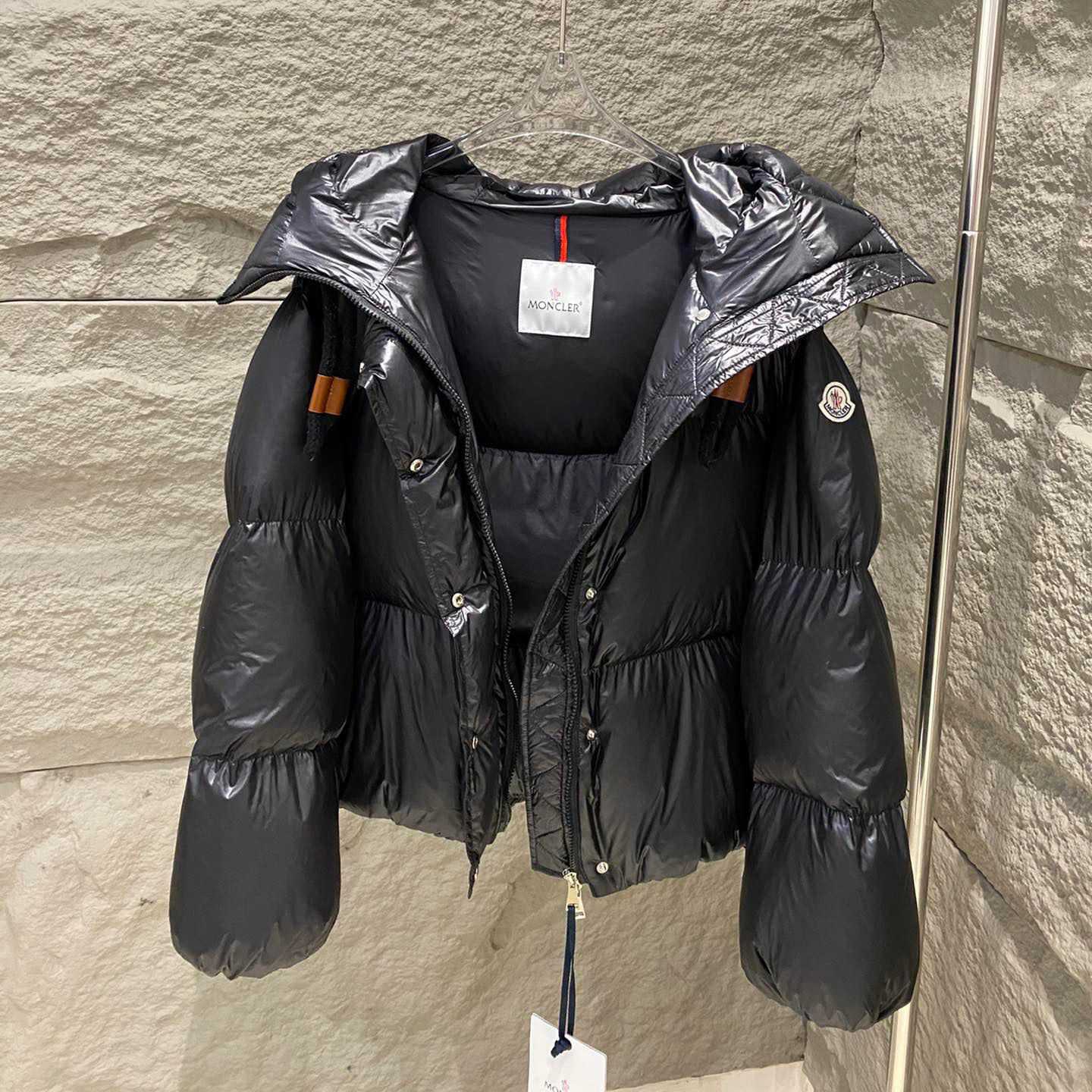 Moncler Borey Short Down Jacket - DopestKickz