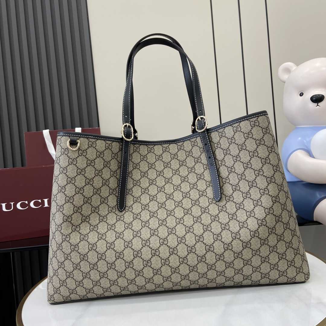 Gucci GG Emblem Large Tote Bag - DopestKickz