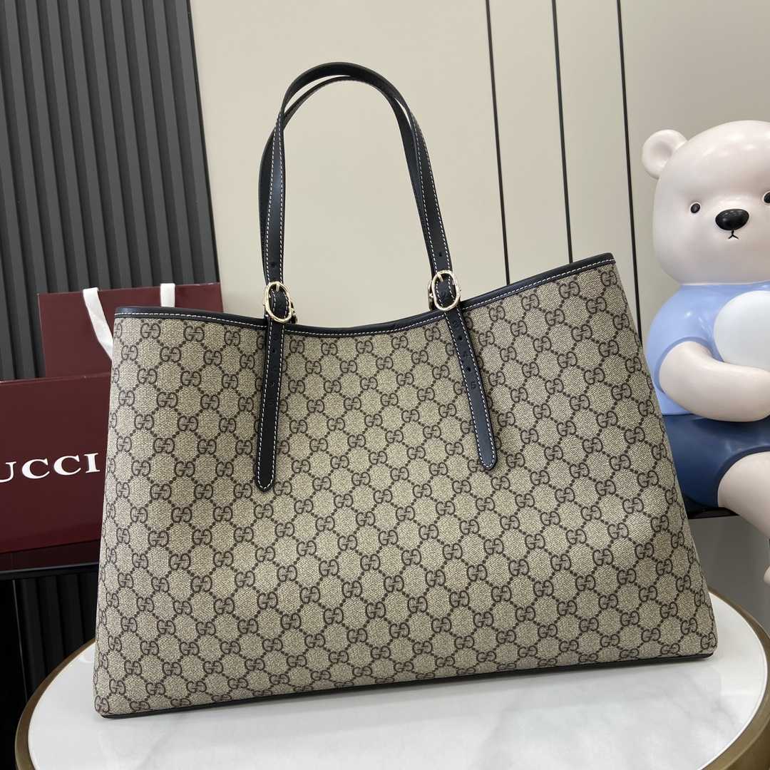 Gucci GG Emblem Large Tote Bag - DopestKickz