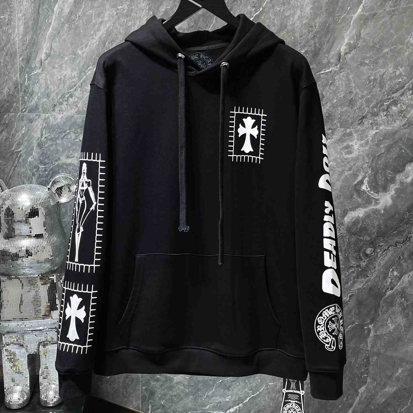 Chrome Hearts Cotton Hoodie - DopestKickz