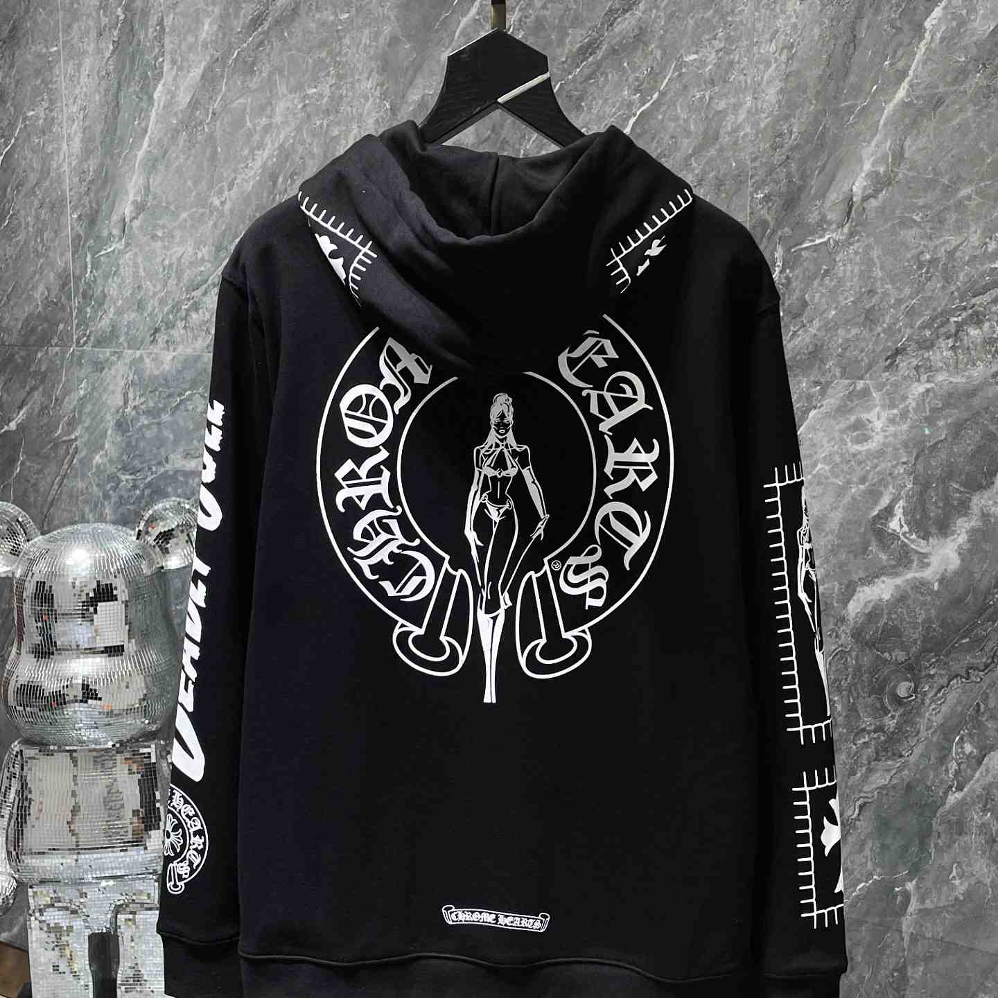 Chrome Hearts Cotton Hoodie - DopestKickz