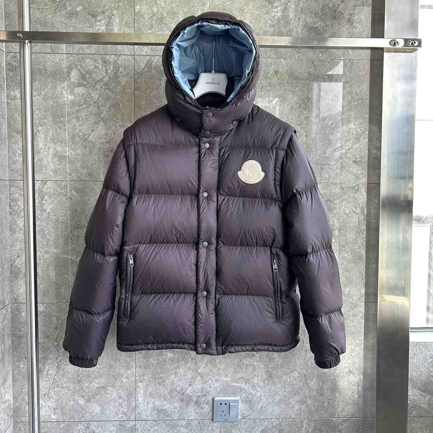 Moncler Cyclone 2-IN-1 Short Down Jacket - DopestKickz