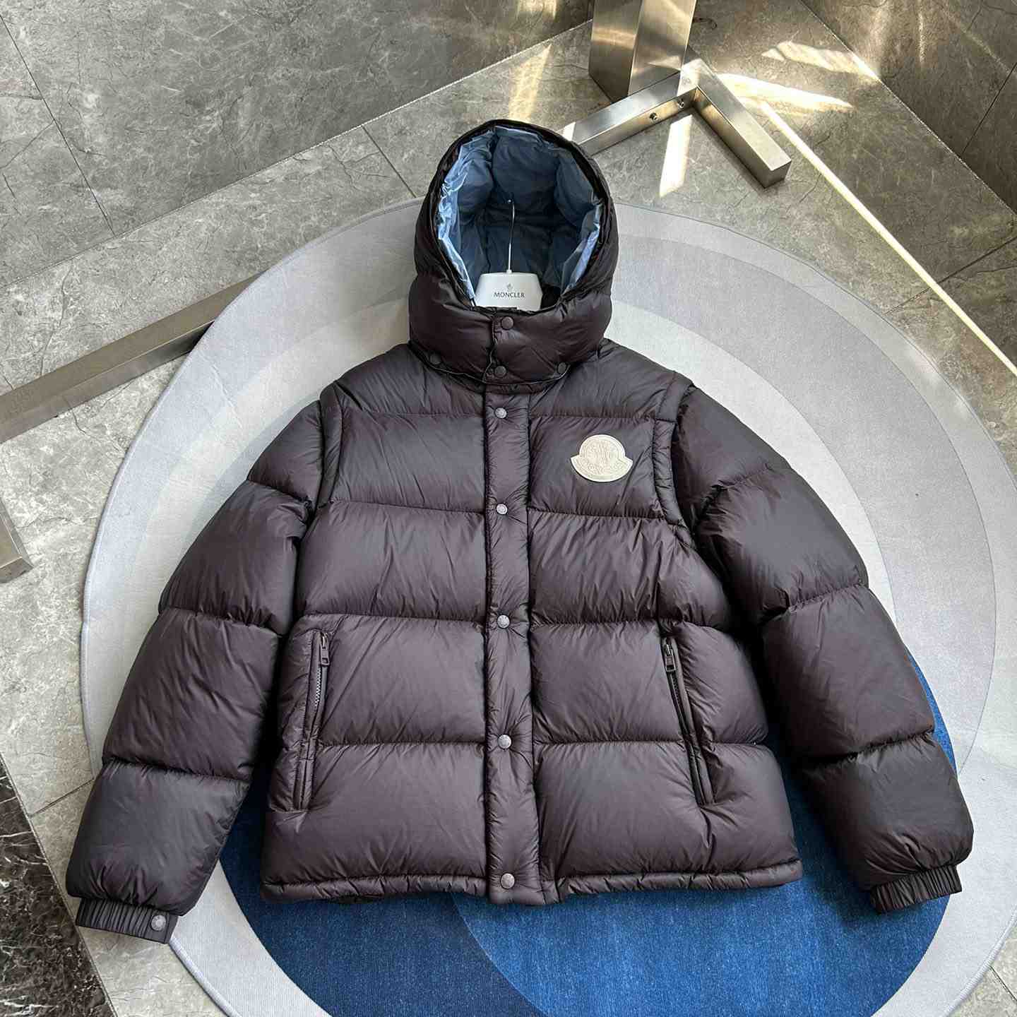 Moncler Cyclone 2-IN-1 Short Down Jacket - DopestKickz
