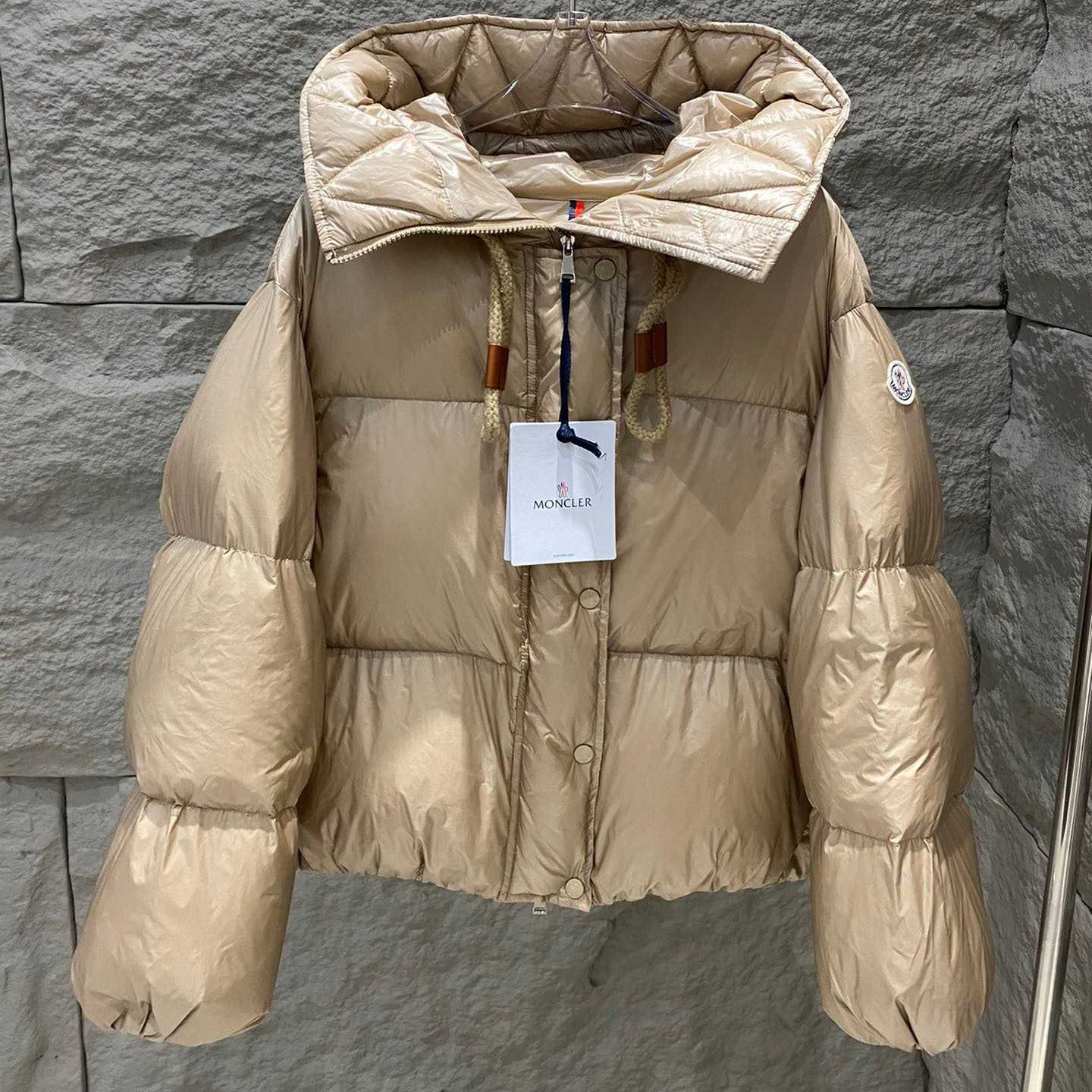 Moncler Borey Short Down Jacket - DopestKickz