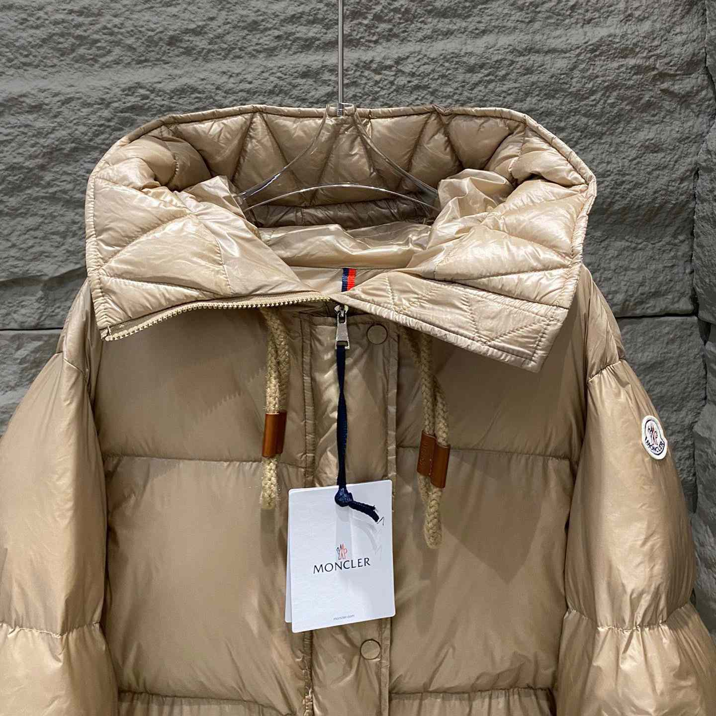 Moncler Borey Short Down Jacket - DopestKickz