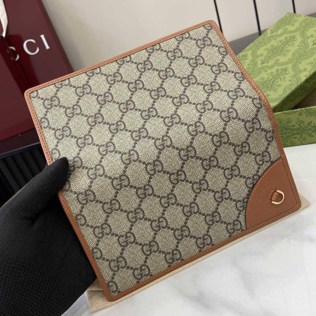 Gucci GG Emblem Continental Wallet - DopestKickz