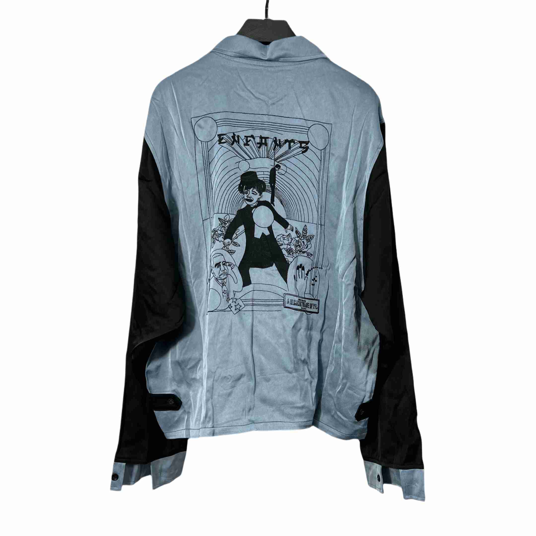 Enfants Riches Deprimes Climax At 29 Western Jacket 'Black/Silver/Blue' - DopestKickz