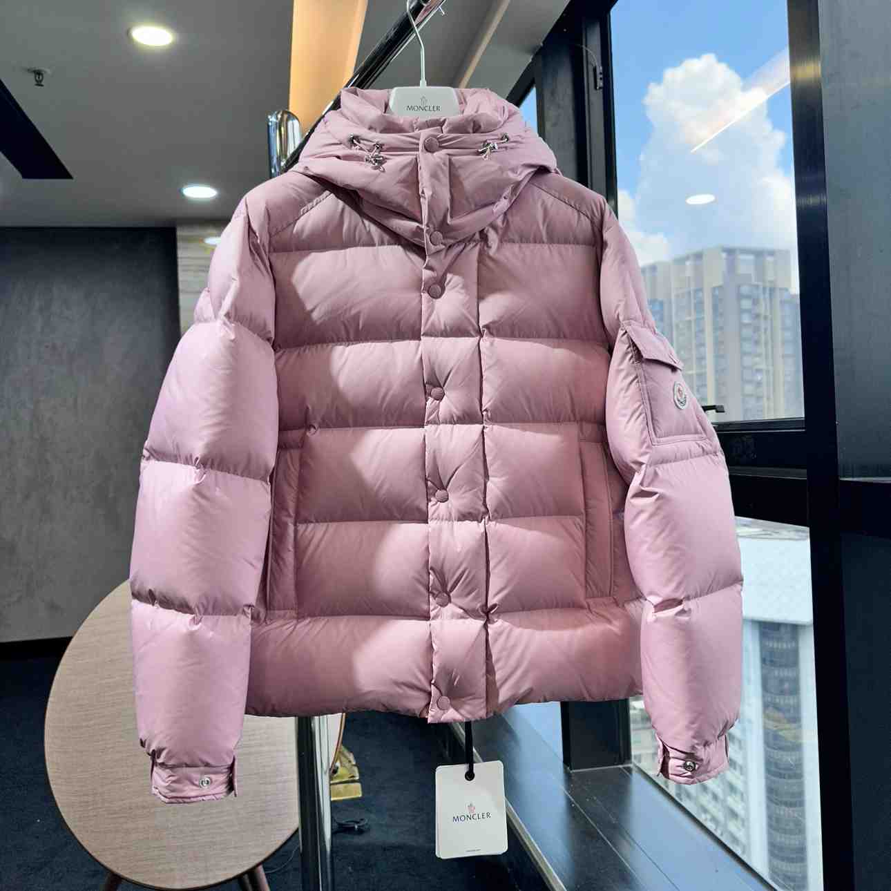 Moncler Maya 70 Hooded Short Down Jacket - DopestKickz