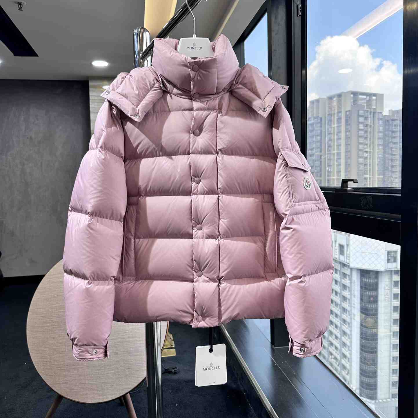Moncler Maya 70 Hooded Short Down Jacket - DopestKickz