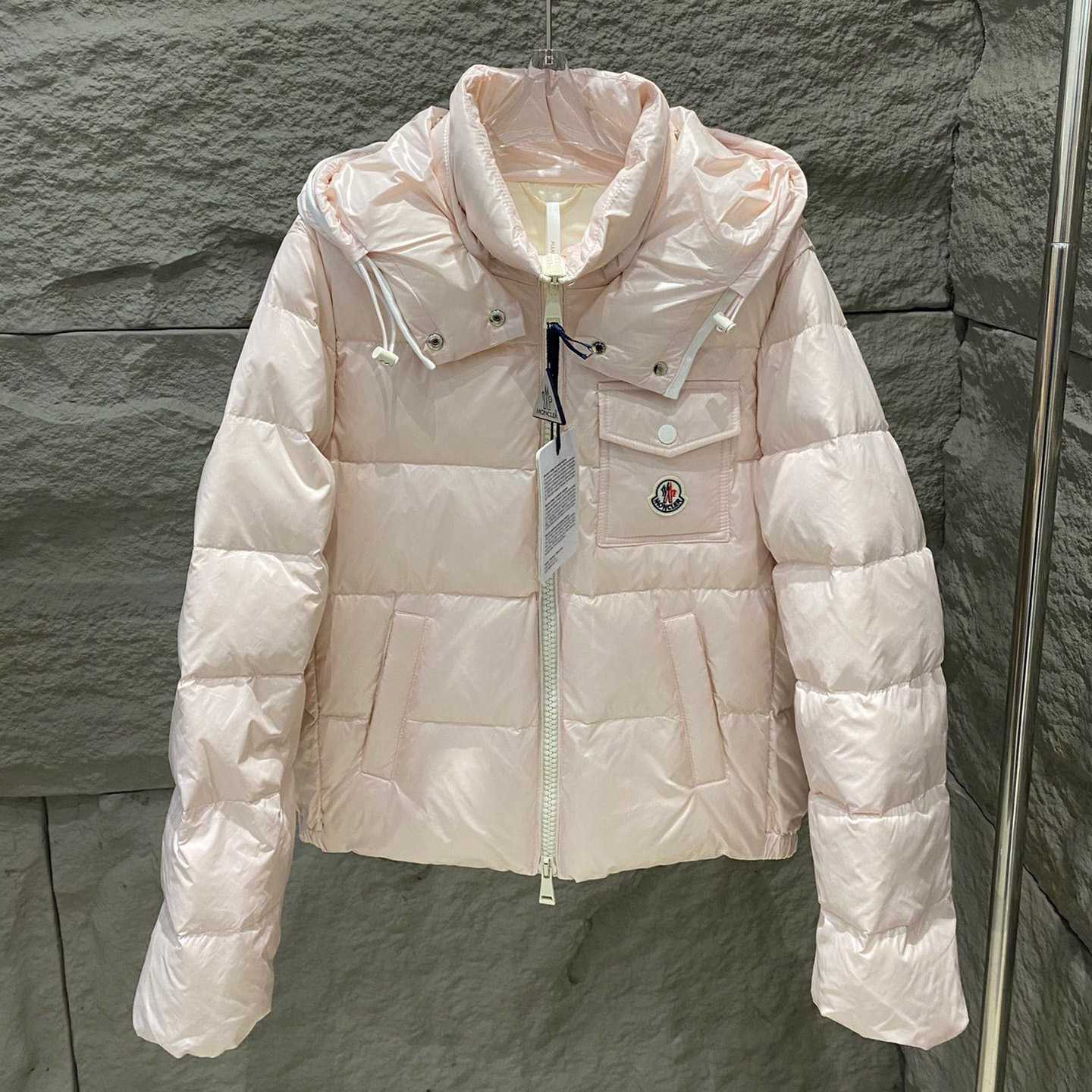Moncler Andro Short Down Jacket - DopestKickz