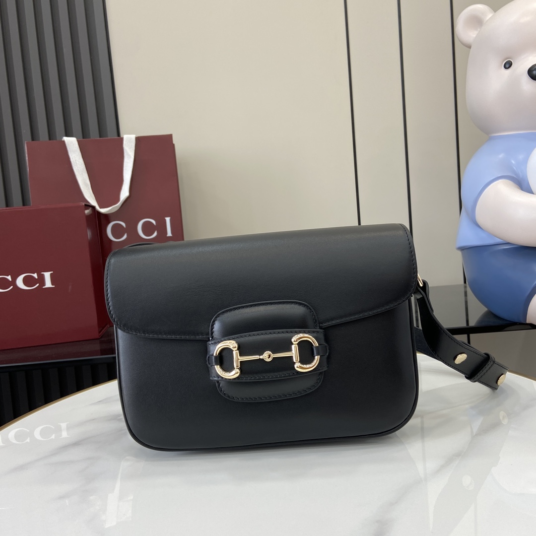 Gucci Horsebit 1955 Soft Small Shoulder Bag - DopestKickz