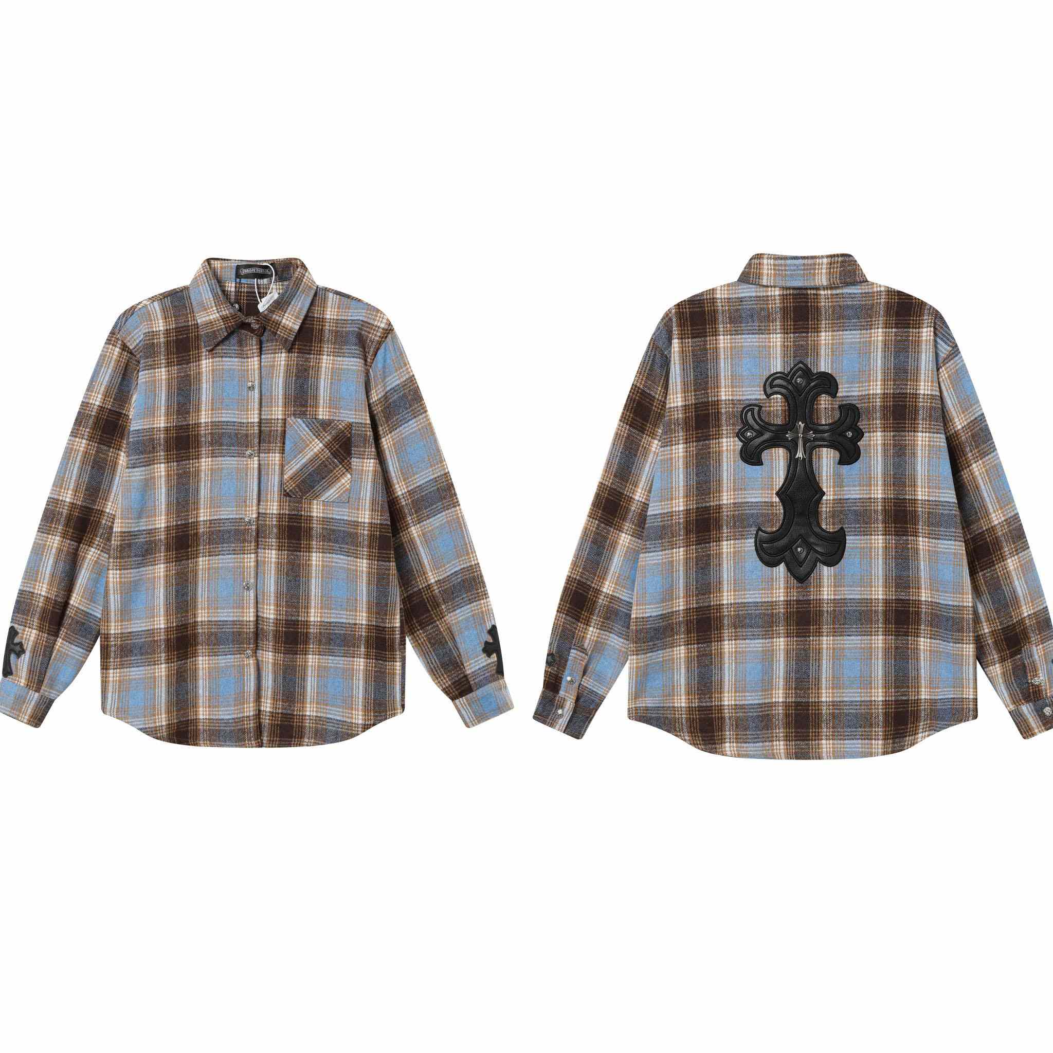 Chrome Hearts Check Shirt - DopestKickz
