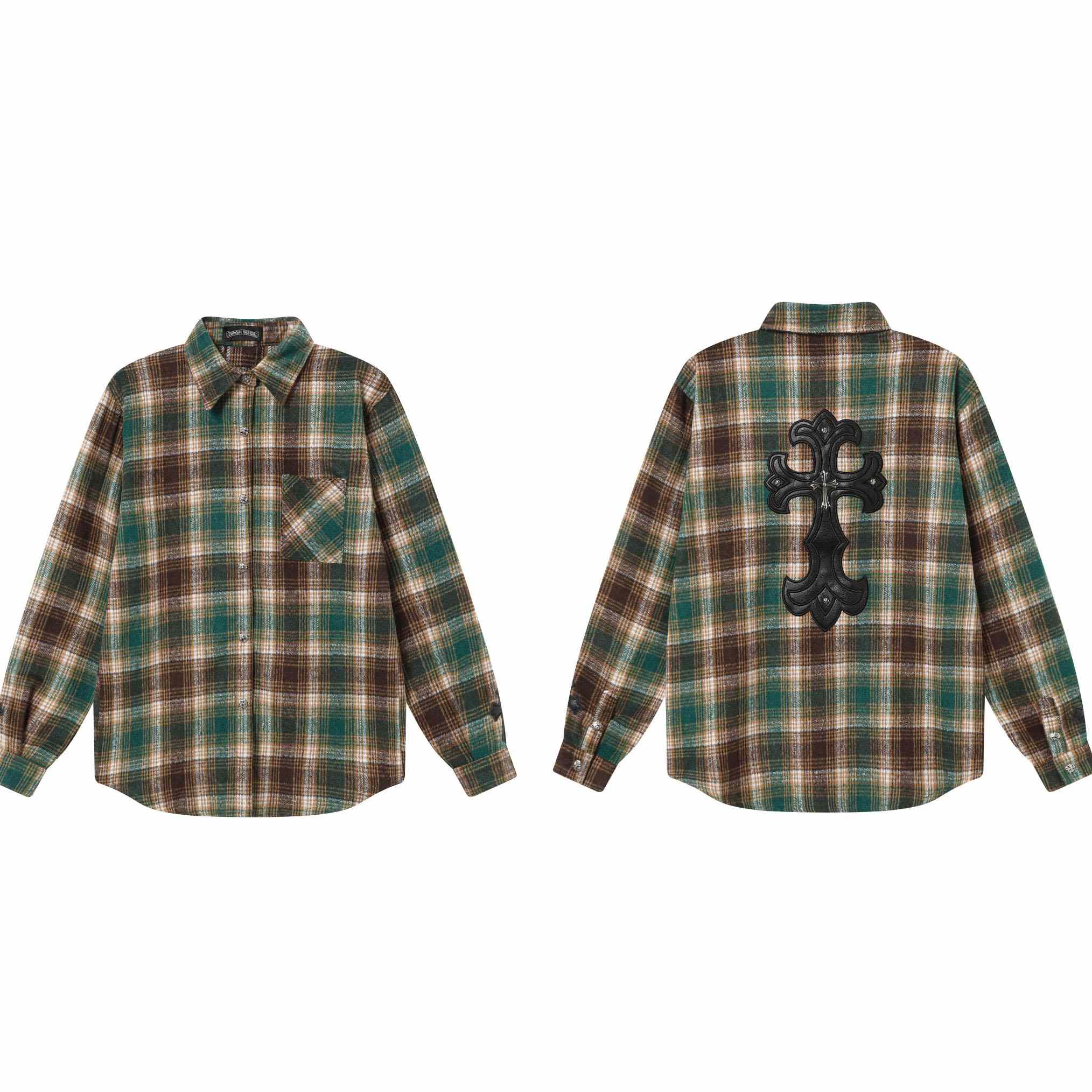 Chrome Hearts Check Shirt - DopestKickz