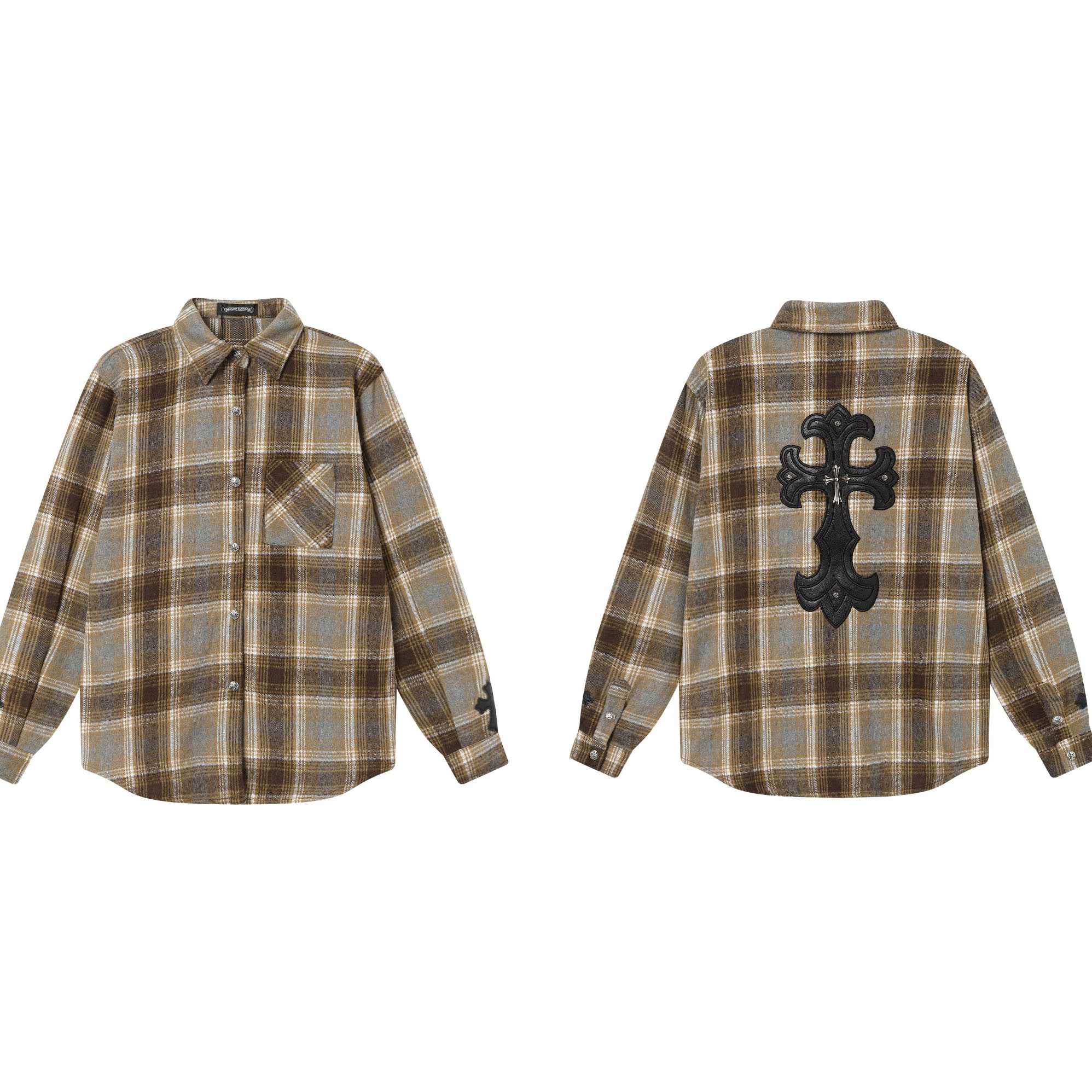 Chrome Hearts Check Shirt - DopestKickz